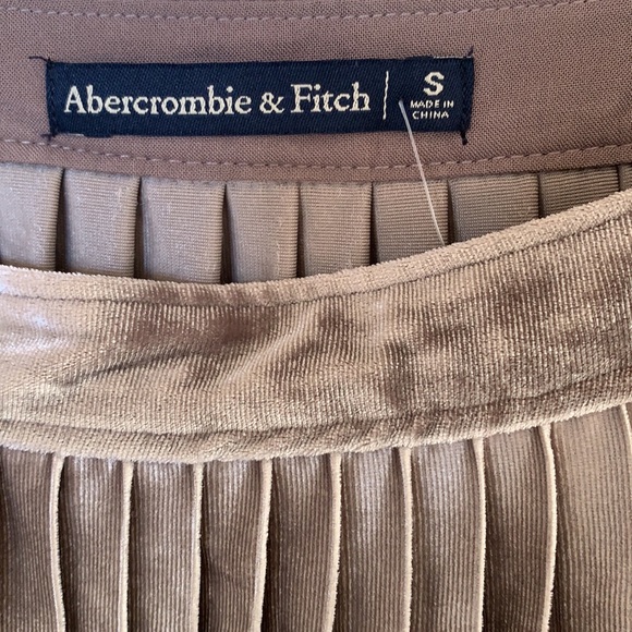 abercrombie & fitch velvet midi skirt - Picture 3 of 4